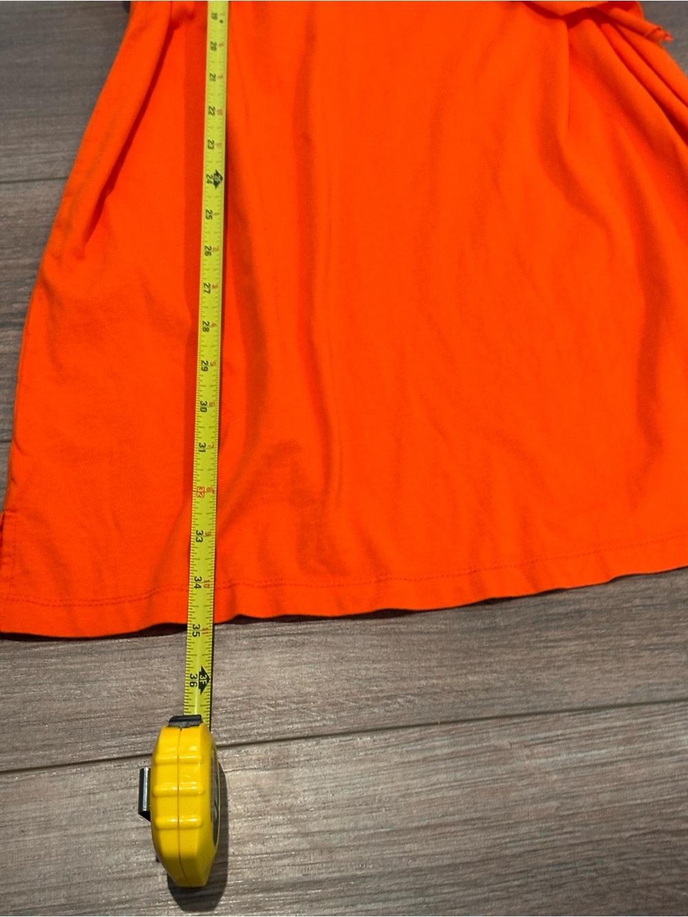 NWT! Alice + Olivia Evie Vibrant Orange Tie-Waist Dress Size Large - Picture 10 of 10